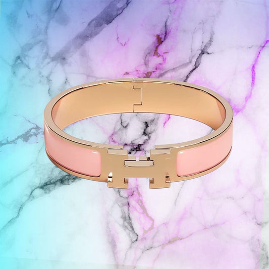 BRACELET HERM*S - OR/ROSE